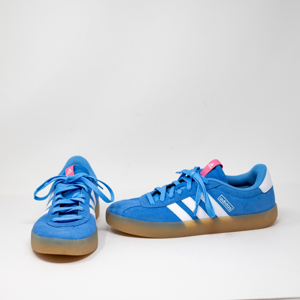 NEW Adidas Women's Lifestyle VL Court 3.0 Low Top Sneakers Shoes Blue Burst 10